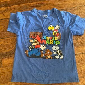 Nintendo Kids Blue T-Shirt size medium